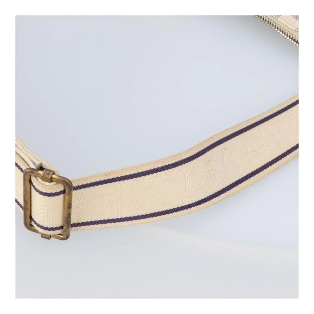 Louis Vuitton Pochette Bosphore Bag Damier Azur White